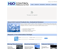 Tablet Screenshot of h2ocontrol.com